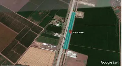 13_1390 | En Venta excelente Terreno Agroindustrial, Carretera Los Mochis-Topolobampo. | GCI Bienes Raíces